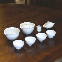 素面易泡茶具組