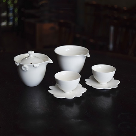 Golden Flower Teaware set