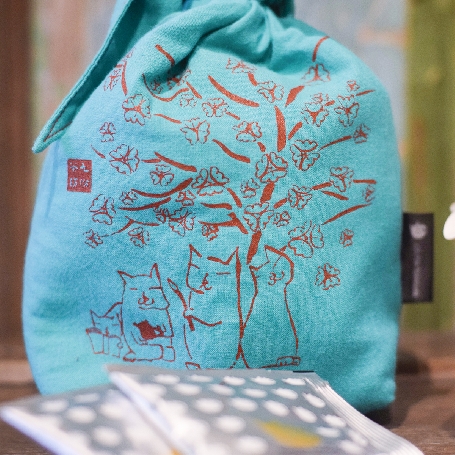 金銀花茶旅布包